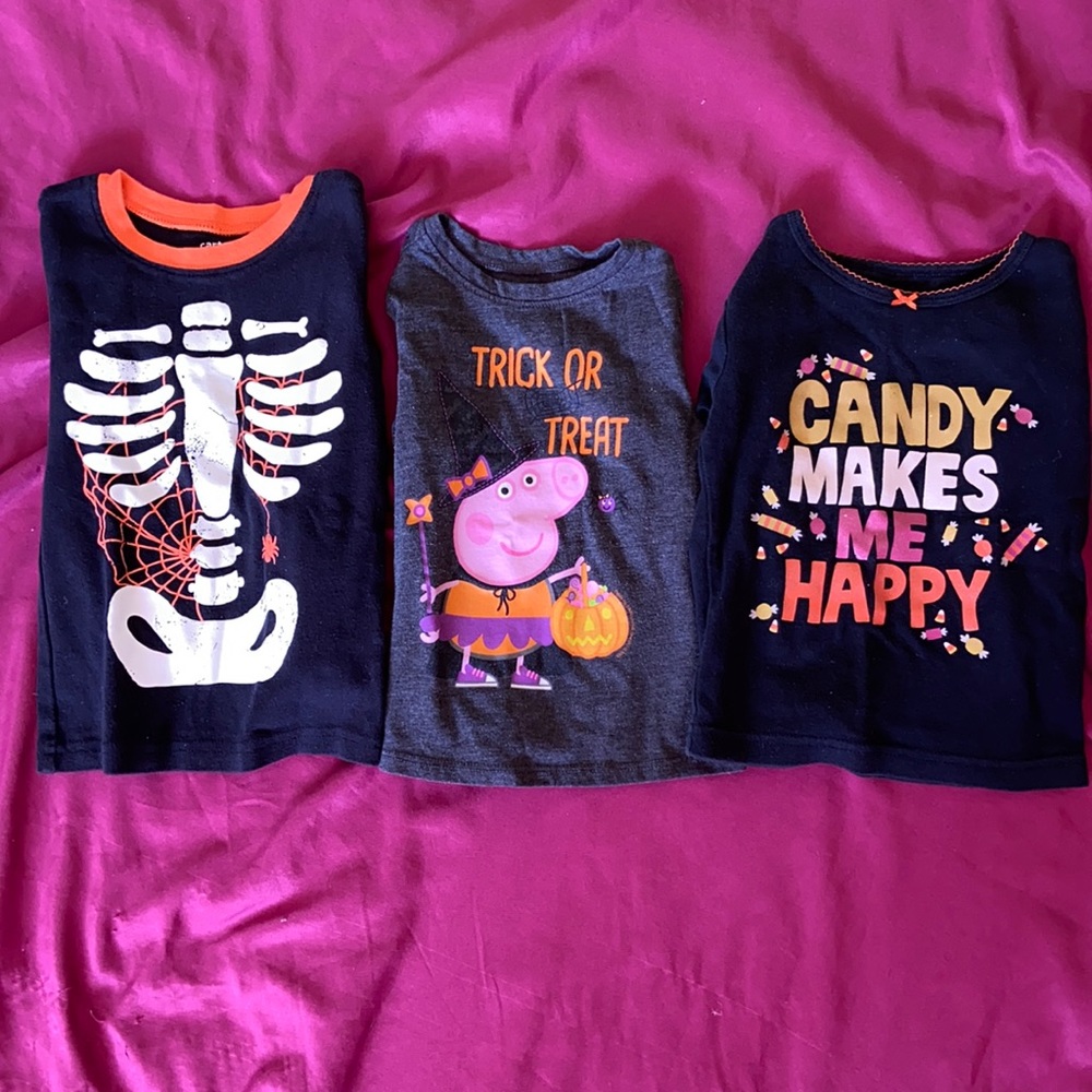 3Long sleeve Halloween shirts $9 - Picture 1 of 10